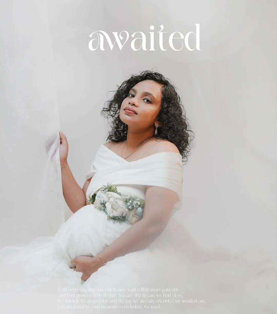 Awaited — Maternity portrait by Ybrain Photography